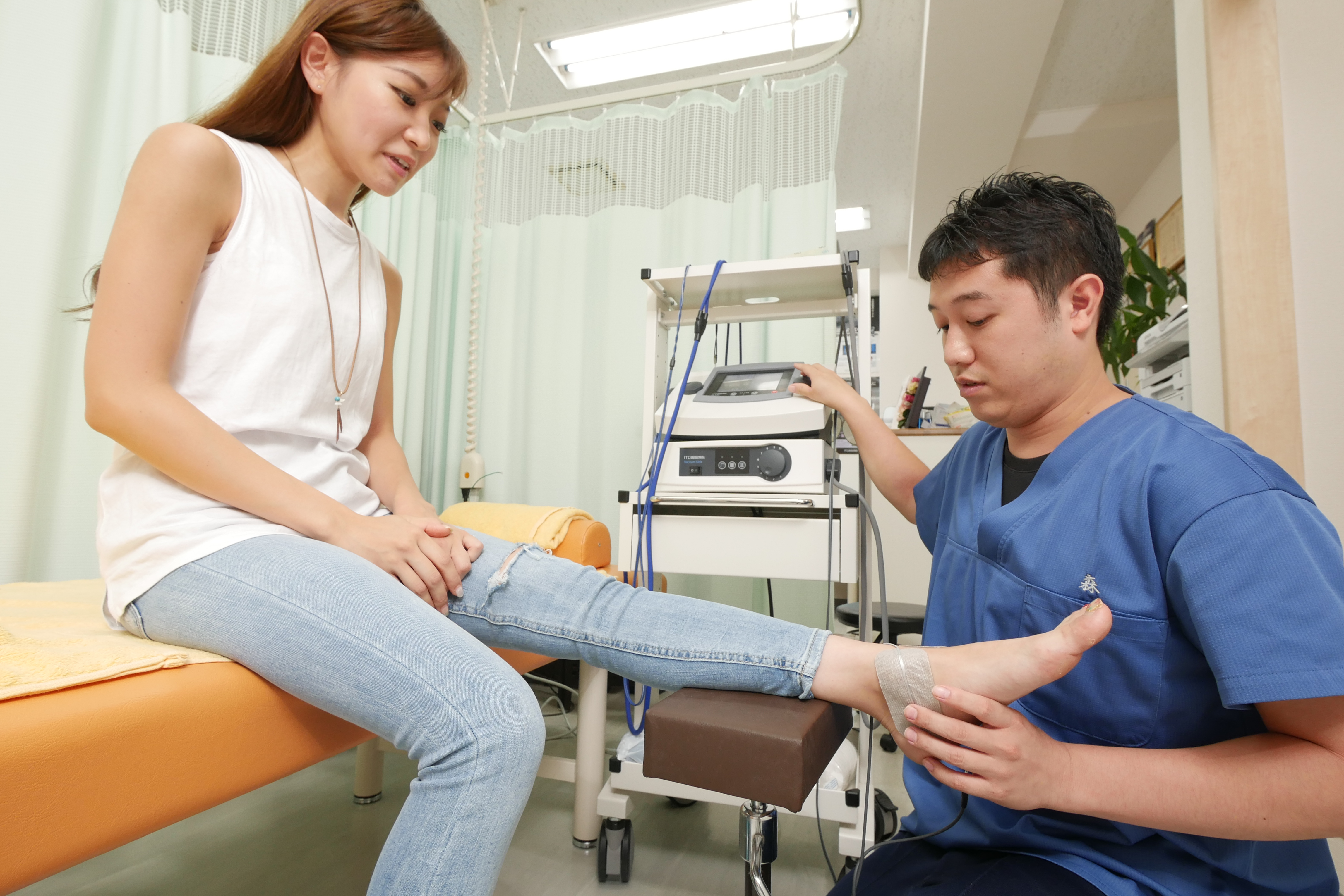 打撲・捻挫の施術